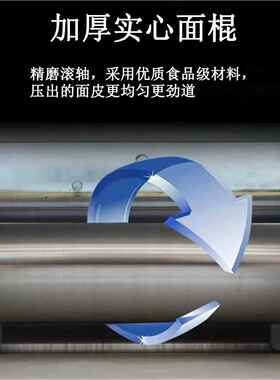 富麦商用循环压面机全自动高速静音不锈钢电动包子馒头大型揉面机