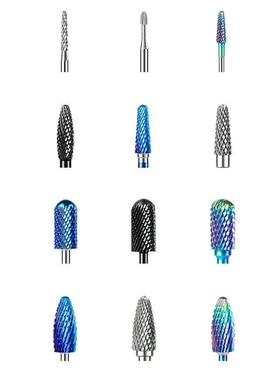Nail Drill Bits for Acrylic Gel Nails Tungsten Carbide Nail