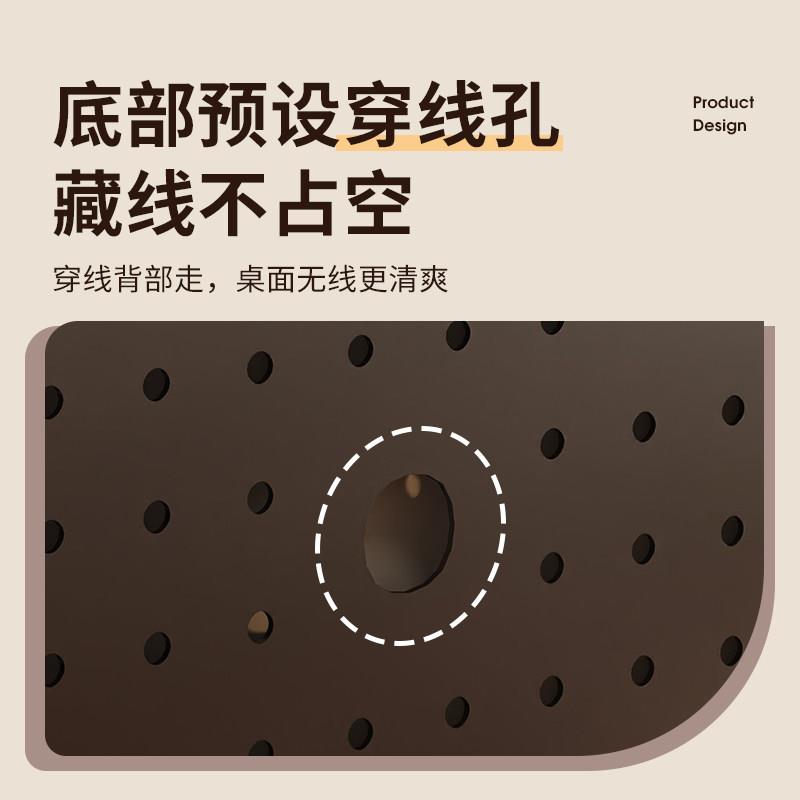 Desktop hole board bookshelf multi-layer simple multi-functional student desk storage rack iron art can be placed on the desktop