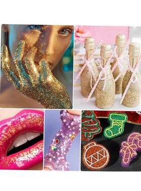 7Colors/Set Shinning Glitter Sequ Gel For Party Christmas DI