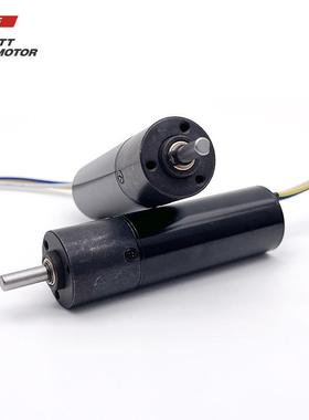 20mm无刷减速马达配行星减速器长寿命无感驱动12V无刷电机