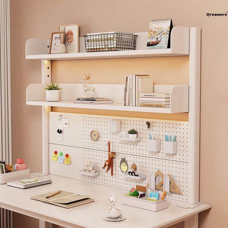 Desktop storage rack removable perforated board desk student home office bookshelf storage organizer storage manufacturer