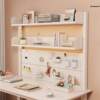 Desktop storage rack removable perforated board desk student home office bookshelf storage organizer storage manufacturer