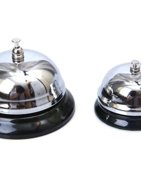 传菜铃上菜铃铛出餐按铃器金属材质60mm厨房传唤铃直播间抢答器