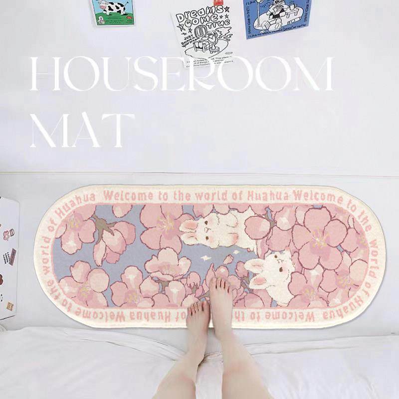 ins风卧室地毯少女长条毛绒飘窗垫客厅儿童房床边毯房间装饰地垫,淘宝优惠券,粉丝福利购,淘宝优惠卷