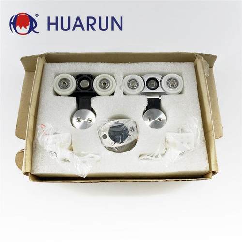 厂家直销玻璃门折叠推拉门隔断不锈钢吊轮专用轨道滑轮吊轨 - 图2