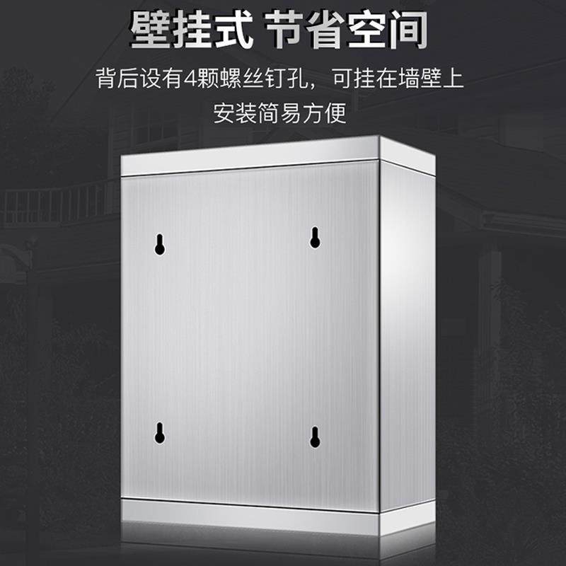 不锈钢工具箱铁皮收纳盒储物箱大号家用户外多功能带锁壁挂式金属,淘宝优惠券,粉丝福利购,淘宝优惠卷