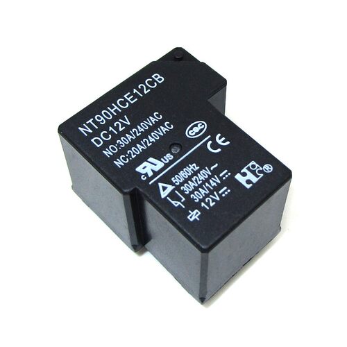 原装NT90HCE12CB NT90HC24CB 12VDC24V 6脚一开一闭 功率继电器 - 图1