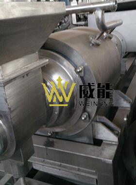 厂家直销大型全不锈钢工业商用红枣芒果蓝莓桑葚番茄破碎冷打浆机