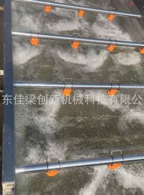 果蔬气泡清洗机、橘子苹果及小龙虾鱼、韭菜菠菜等多种物料清洗机