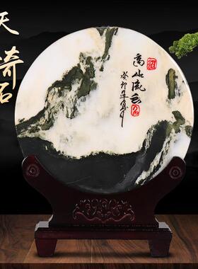 泰山石天然原石摆件真正宗石敢当补角室内化路冲客厅办公室靠山石