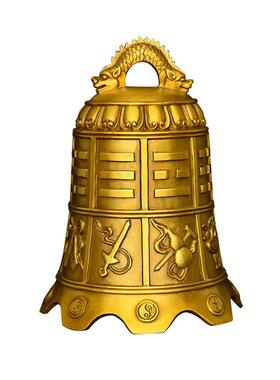 铜八宝铜钟八仙法器12生肖钟家居庭院屋檐门饰挂件铜器工艺