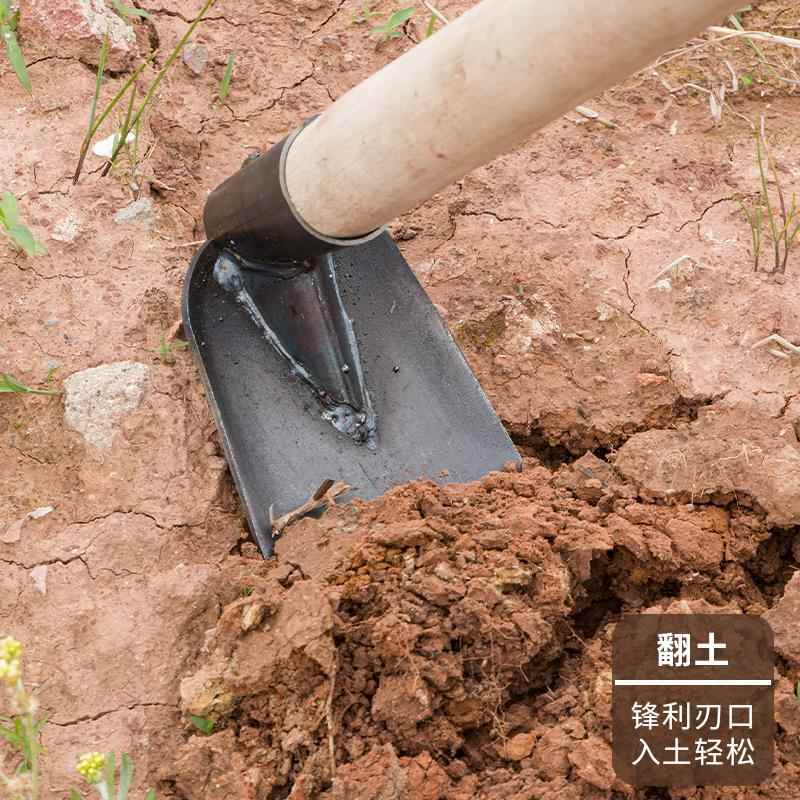 包邮小型锄头挖地专用神器家用户外农用农具锻打除草锄种菜种花锄