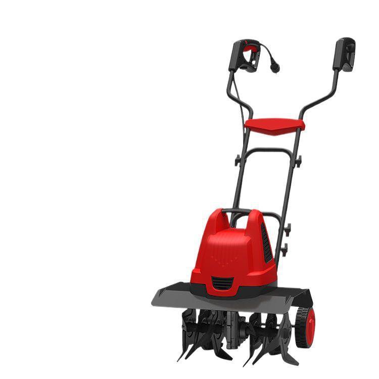 Electric micro-tiller, scarifier, small household plowing machine, weeding, ditching, stirring, plowing artifact, electric hoe