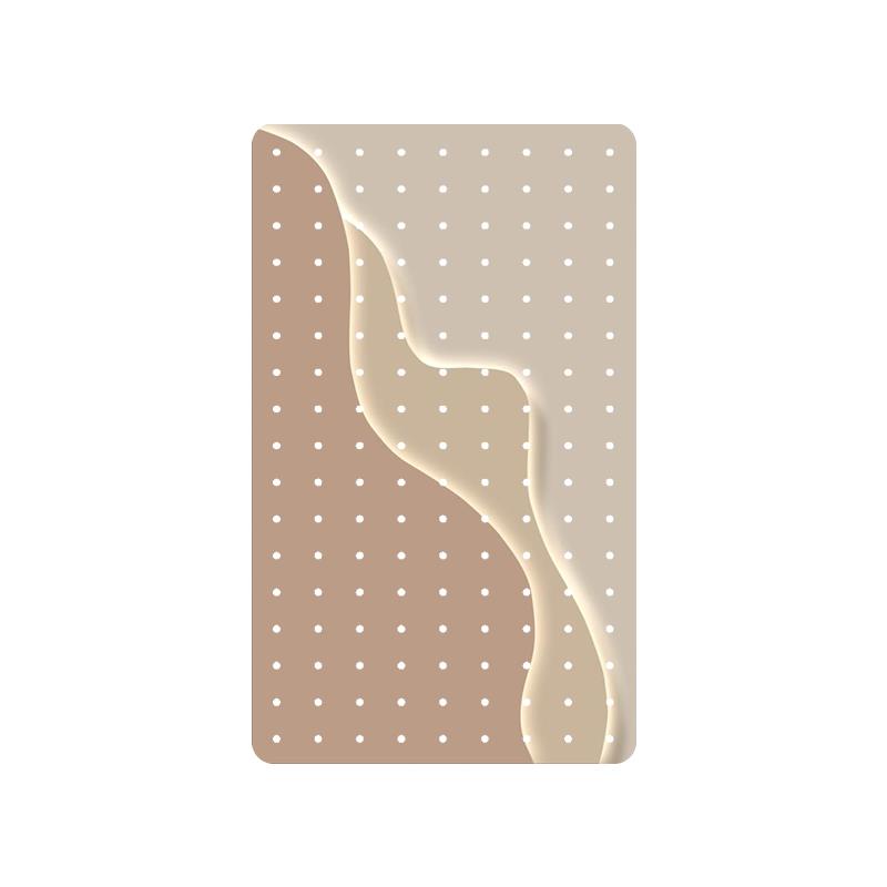Pure solid wood hole board custom entrance entrance to block the meter box creative wall hanging board decoration storage rack