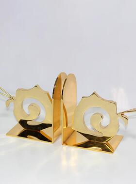 北欧创意蜗牛摆件客厅电视柜酒柜黑金色艺术工艺品抽象动物摆设品