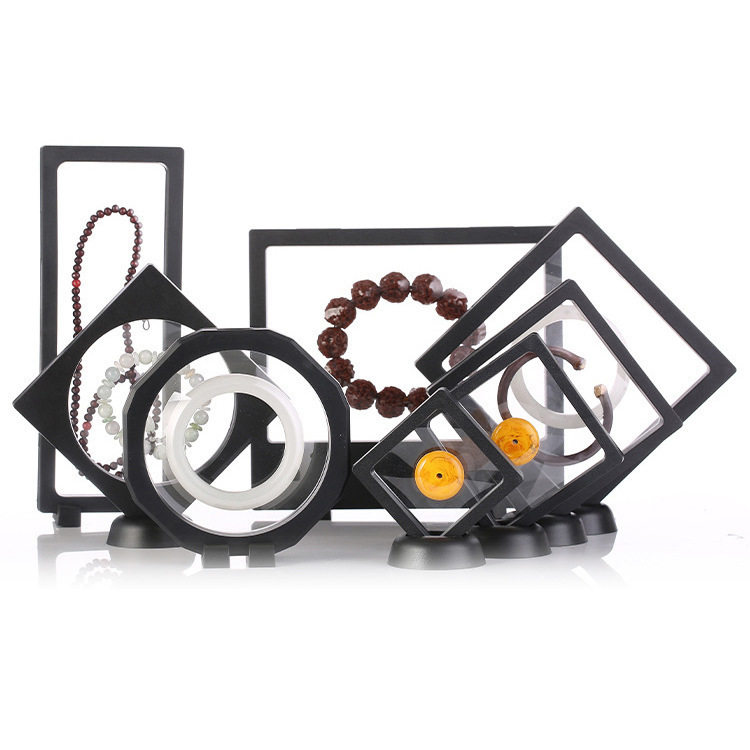 【可代发用】专业高档饰品悬浮盒PE薄膜包塑胶首饰珠宝包装礼盒,淘宝优惠券,粉丝福利购,淘宝优惠卷