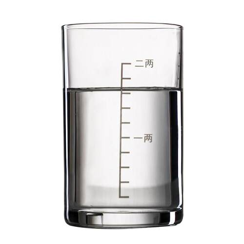 波兰进口水晶玻璃大号白酒杯带刻度二两白酒杯家用一口杯烈酒杯 - 图0
