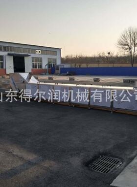 东北酸菜漂烫冷却流水线 定金 玉米粒杀青冷却生产线 不锈钢材质