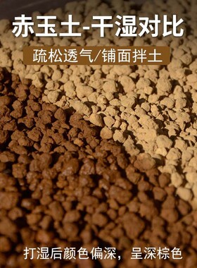 赤玉土日本原装进口二本线盆栽用土多肉植物颗粒铺面营养土盆景
