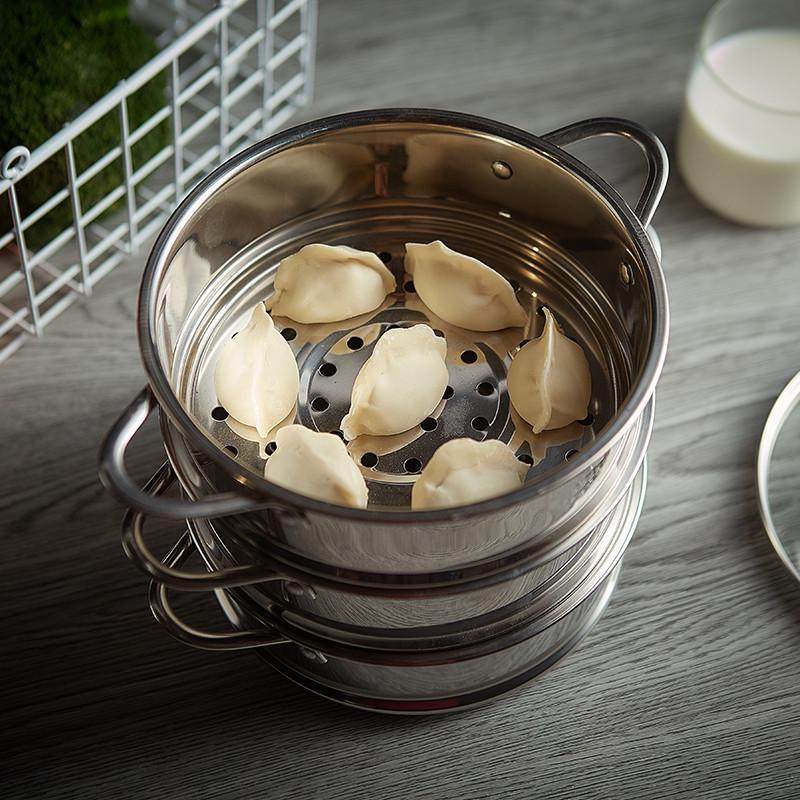 304蒸笼加厚不锈钢蒸格蒸屉奶锅小蒸架电锅炒锅多用锅蒸锅笼屉,淘宝优惠券,粉丝福利购,淘宝优惠卷