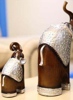 家居装饰品家里客厅书房新房装饰摆件酒柜电视柜书柜一对