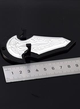 魔兽游周边武器型MWJ-镶钻霜哀之伤2戏2CM模壁挂板全金属工艺品摆