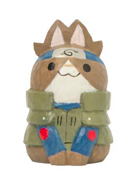 木制工艺品手工小摆件创意猫咪潮玩猫咪摆件礼品办公居家饰品摆件
