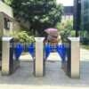 Supply of one-way induction stainless steel wing gate machine, enterprise entry and exit face recognition attendance wing gate, community wing gate
