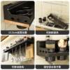 Multifunctional chopstick barrel wall-mounted chopstick cage kitchen household storage rack drain chopstick cage spoon chopstick storage box