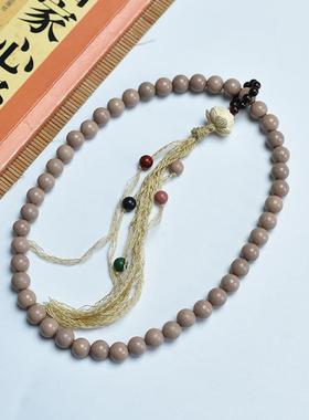 2026五行白合香珠古法工艺串珠手链双圈多彩珠吊坠简约手腕香念珠