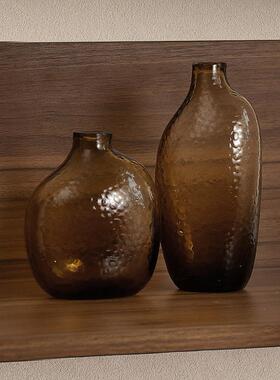 艺高级诚感小装众软陶饰品家居瓷花瓶TZH4263侘寂风中古客厅酒柜