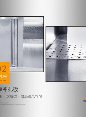 厂家直销商用不锈钢暖碟工作台移门保温柜厨房碗柜消毒恒温设备