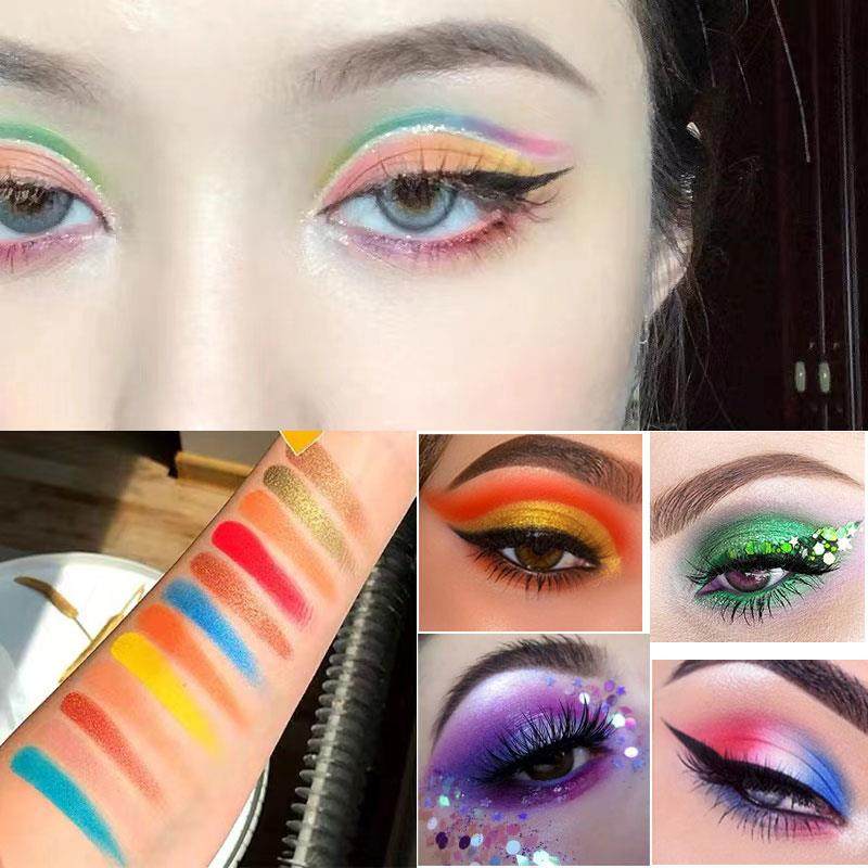 六一儿童节舞台妆眼影盘亮晶晶闪粉眼影亮片彩妆套装演出化妆师用,淘宝优惠券,粉丝福利购,淘宝优惠卷