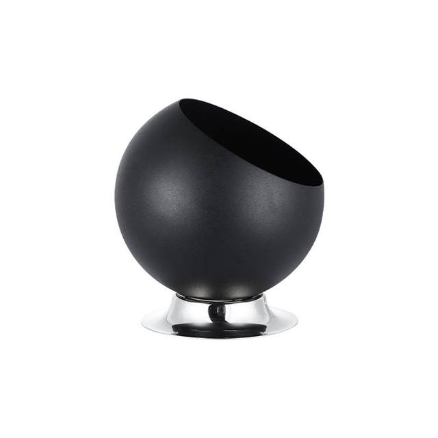 Stainless steel desktop trash can creative bar countertop storage barrel KTV ornament ashtray living room peel can