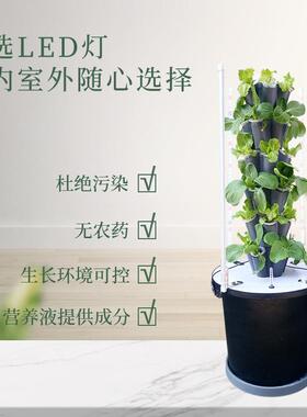 阳台种菜花卉绿植盆栽家庭垂直水培塔智能蔬菜种植机无土栽培设备