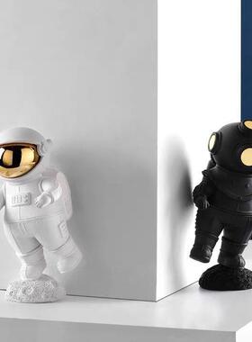 宇航员钥匙收纳北欧创意面XSY摆件奢玄轻果关家居桌装饰品零食盘