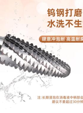 锋利卸甲美甲磨头不发烫厚胶硬甲打磨甲面高端螺旋齿打磨机钻头