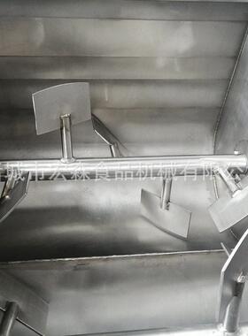 商用肉馅水饺馅搅拌机虾滑香肠丸子真空搅拌设备双绞龙真空拌馅机
