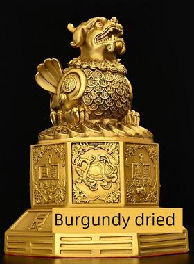 芒轩铜貔貅摆件开盖飞天貔貅大号四方位金钱貔貅家居店铺开业礼品