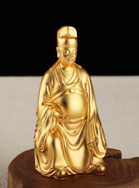 铜文昌帝君佛像文曲星文昌星铜像小佛像家居风水装饰摆饰