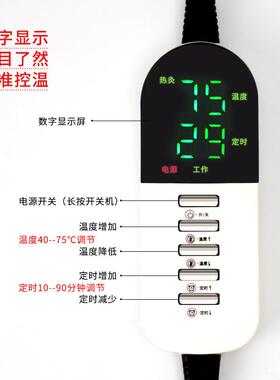 高档养宫元堂温保健腰带整圈热艾草暖痛经灸热敷理疗电热艾灸护腰