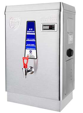 3KW商用开水器28升全自动电热烧水箱304不锈钢开水机