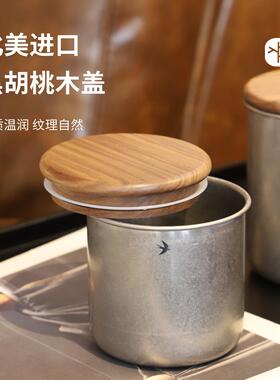 新款直销不锈钢咖啡豆保存罐五谷杂粮罐圆形密封罐食品收纳盒户外