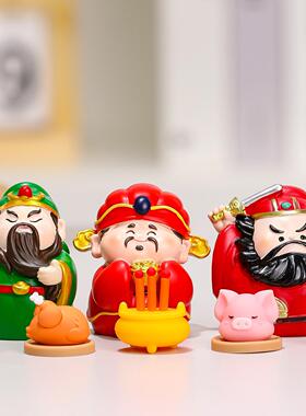 钟馗职场防人办公室工位玄学桌面摆件创意礼品情绪稳定贡品小财神