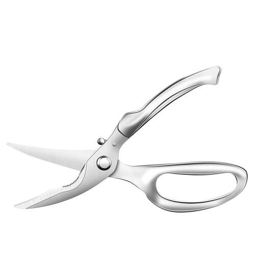 全钢厨房鸡骨剪刀防滑自动回弹省力剪鸡骨剪食材多功能剪厨房专用 - 图3