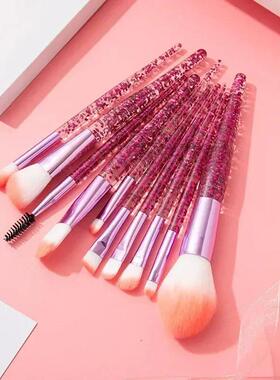 10PCS Makeup Brush Set Professional Super soft detail brush