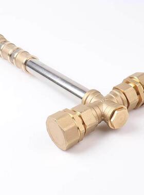 五金雷神之锤diy材料包配件组装黄金圣锤水暖工具管件装饰摆饰