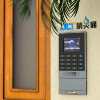Smart building door station office smart password swipe card attendance access control system property fingerprint access control lock