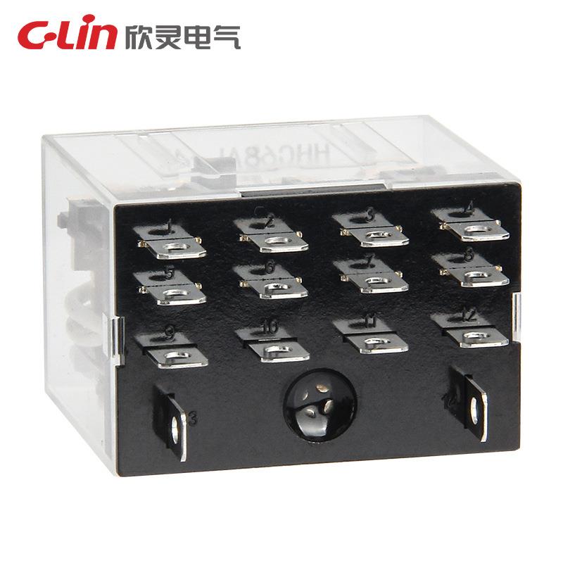 欣灵电磁HZI继电器家HHC68AL-4Z小型电磁中间继V电AC22厂0/D器C2 - 图3